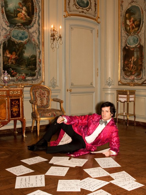 James Andrew at the Frick Museum Boucher room - photo Lars Stefan.