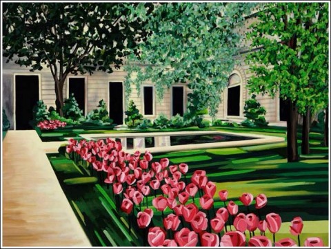 The Frick Garden by Annika Connor