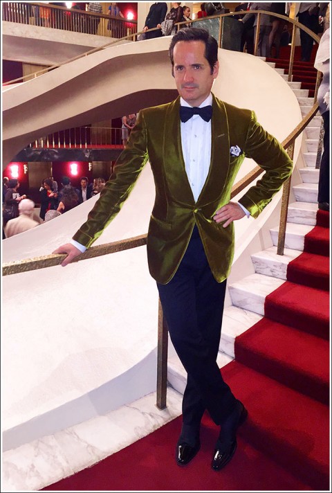 James Andrew at the Met