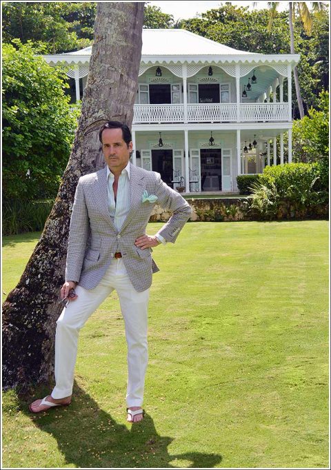 James Andrew at the Playa Grande Beach Club