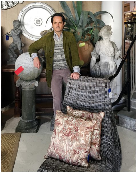 James Andrew at Antique and Artisans Gallery