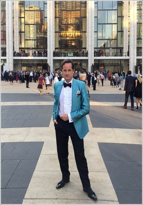 James Andrew at the MET Opera opening gala