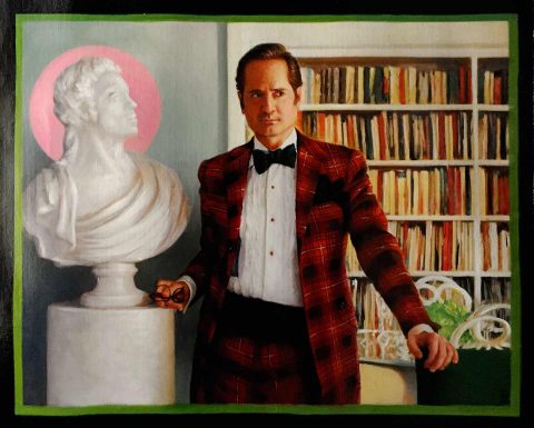 A portrait of James Andrew by Alexis Zambrano