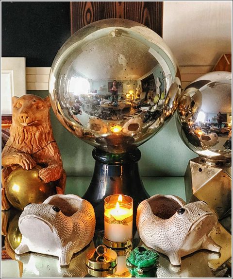 Bougies Rigaud candle in my home.